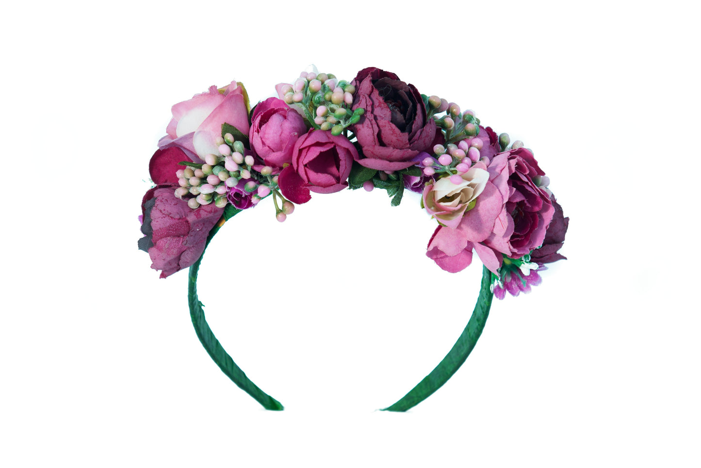 Purple flower Pink flower headband Accessories for women