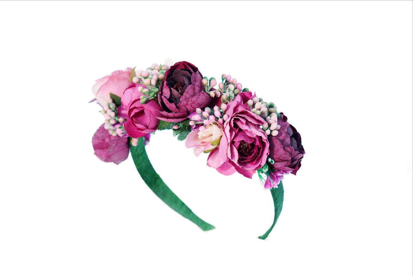 Purple flower Pink flower headband Accessories for women
