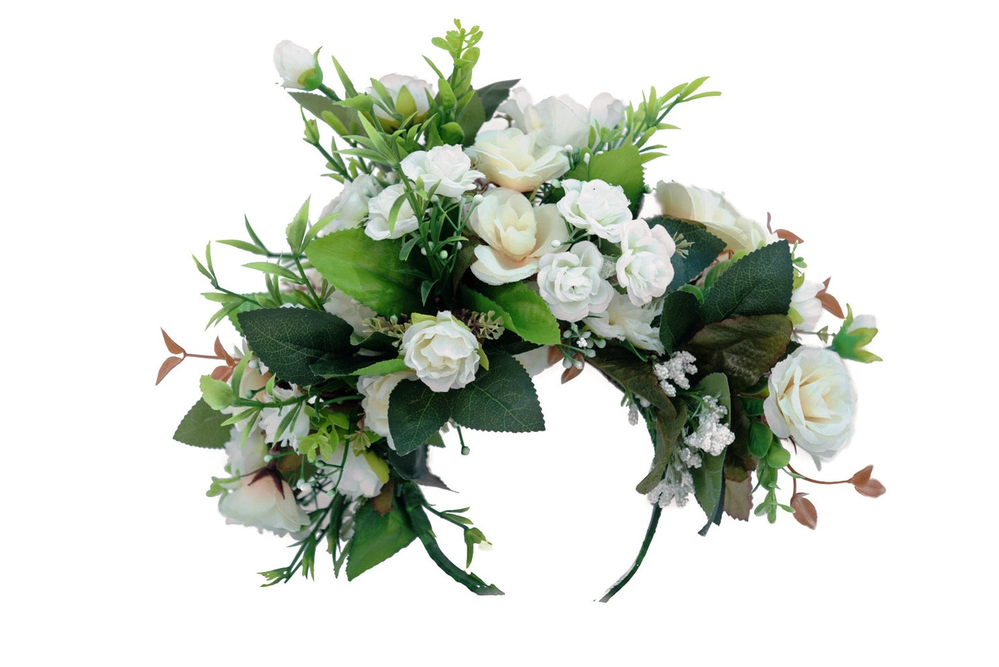 Women Bridal Head Piece With Flowers Accessories