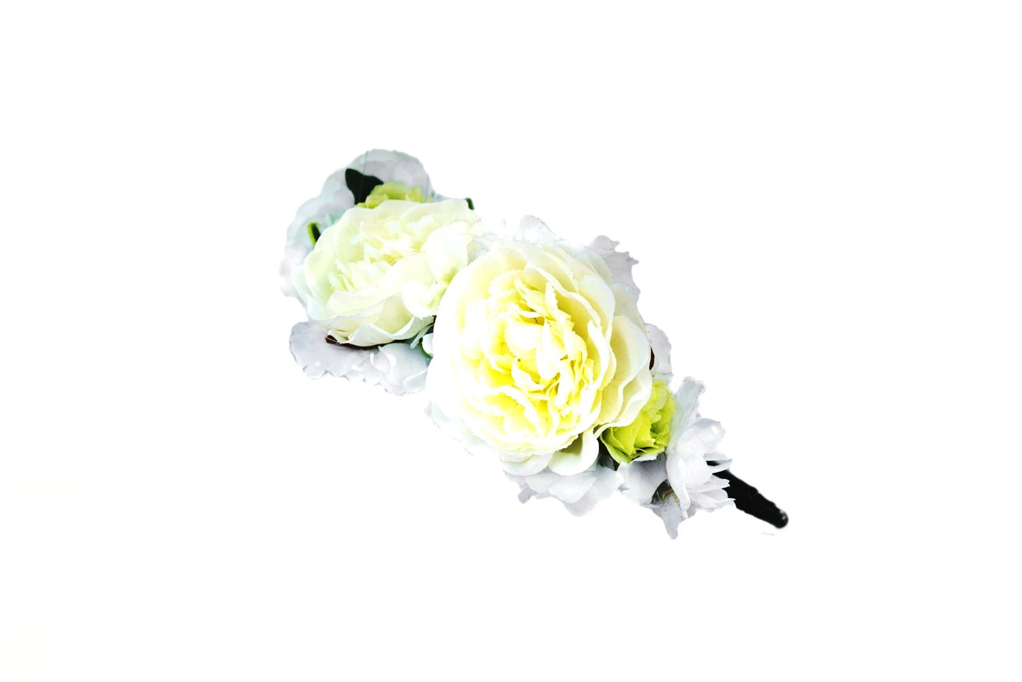 White Big Crown Wreath for Accessories Women