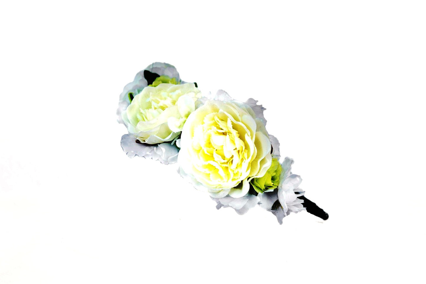 White Big Crown Wreath for Accessories Women