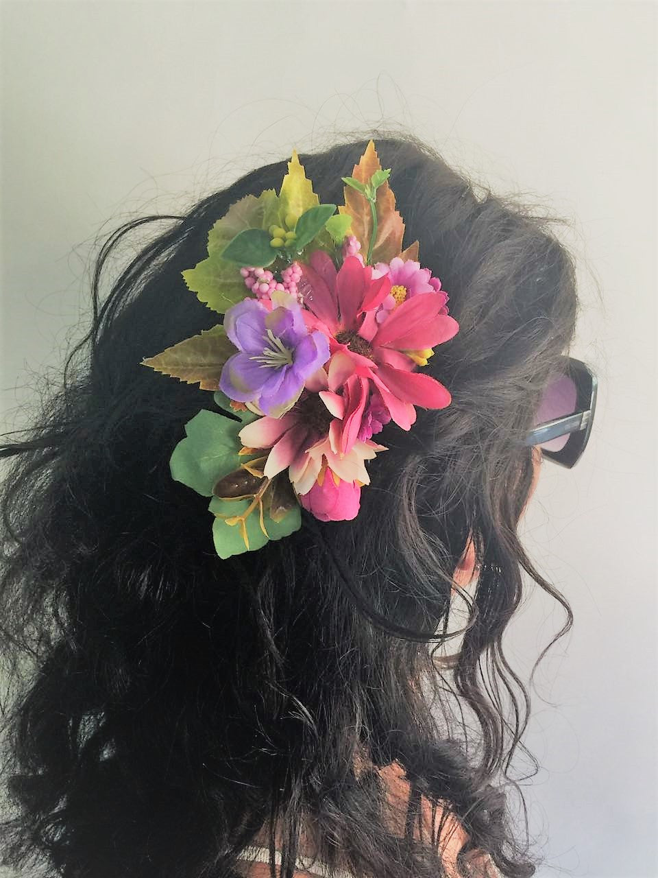 Floral Hair Comb Flamenco Hair Piece Accessories