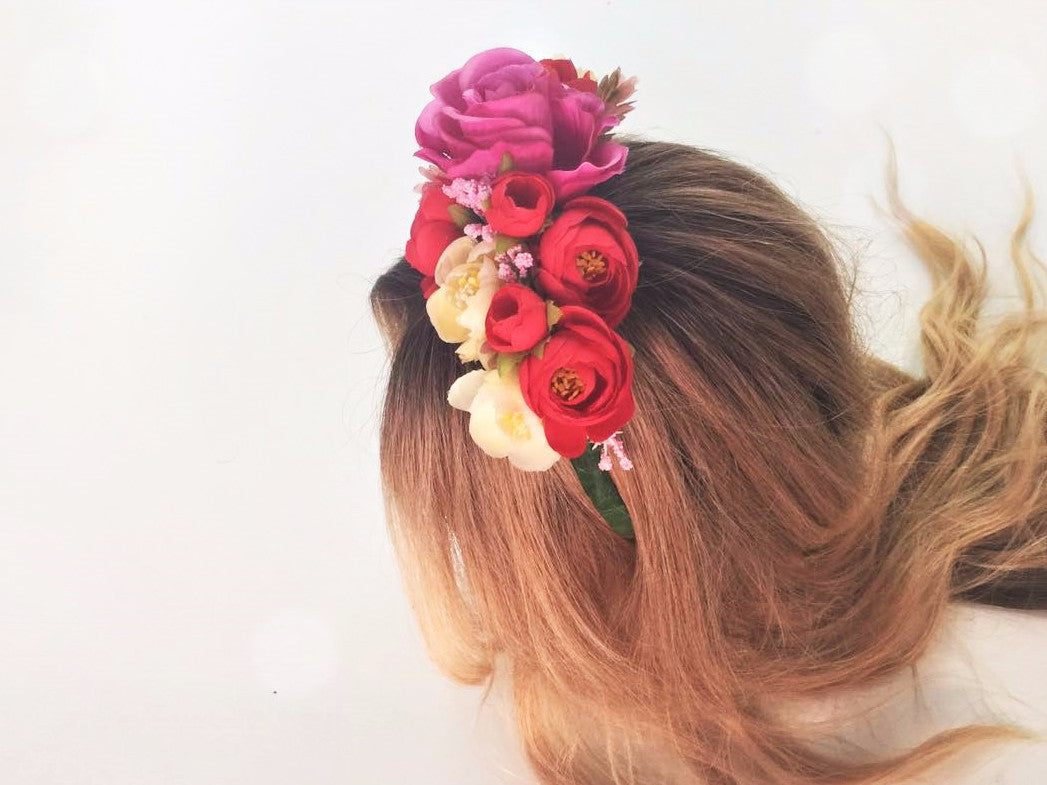 Girls Head piece Flwers Hair Accessories