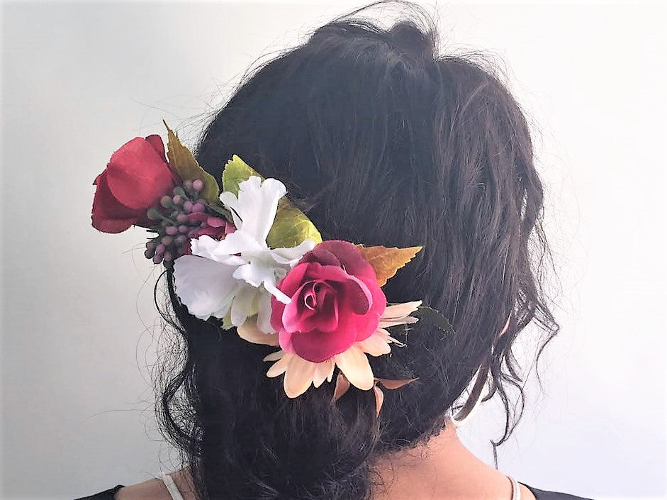 Wedding Inspiration Floral Hair Accessories Comb Hair Piece