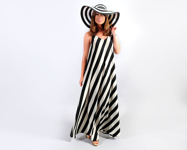 Black & White maxi dress