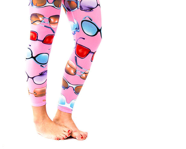 Joyful & Colorful Funky Sunglasses  Leggings