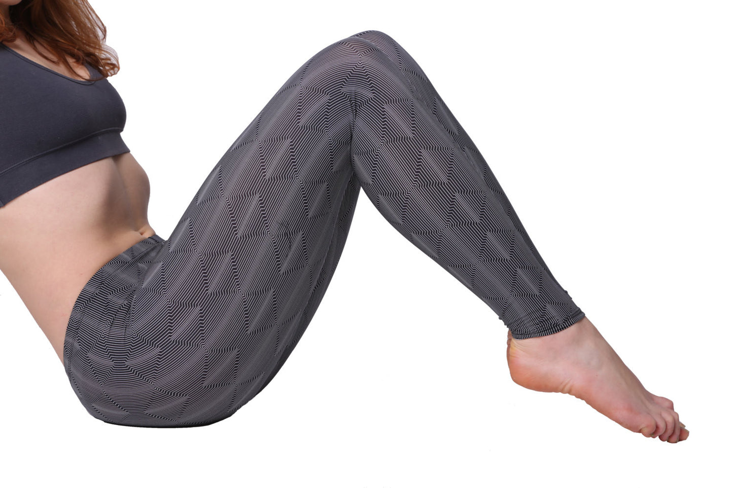 Bohemian Grey Leggings yoga Pants
